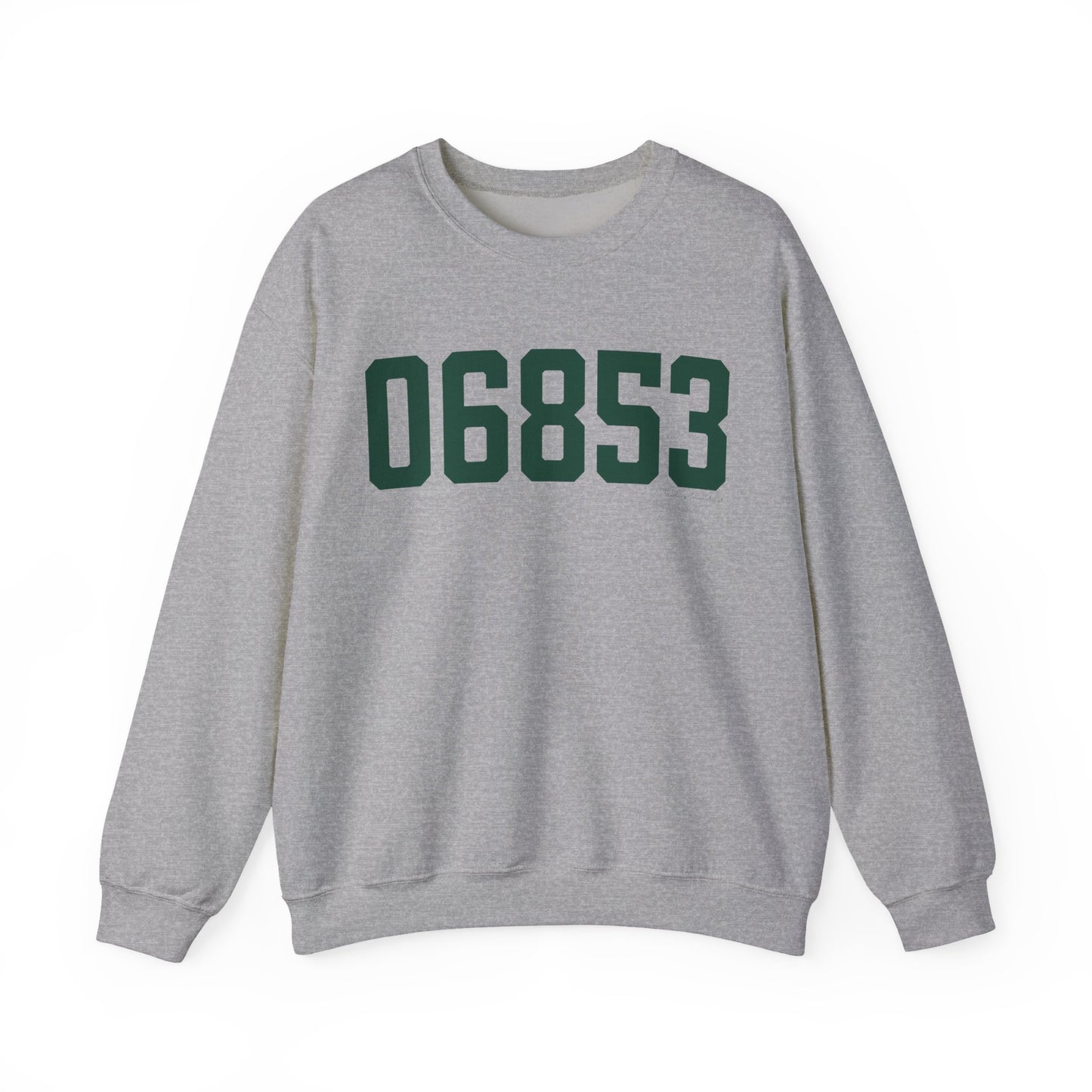 06853 Norwalk Connecticut Zip Code Unisex Heavy Blend™ Crewneck Sweatshirt