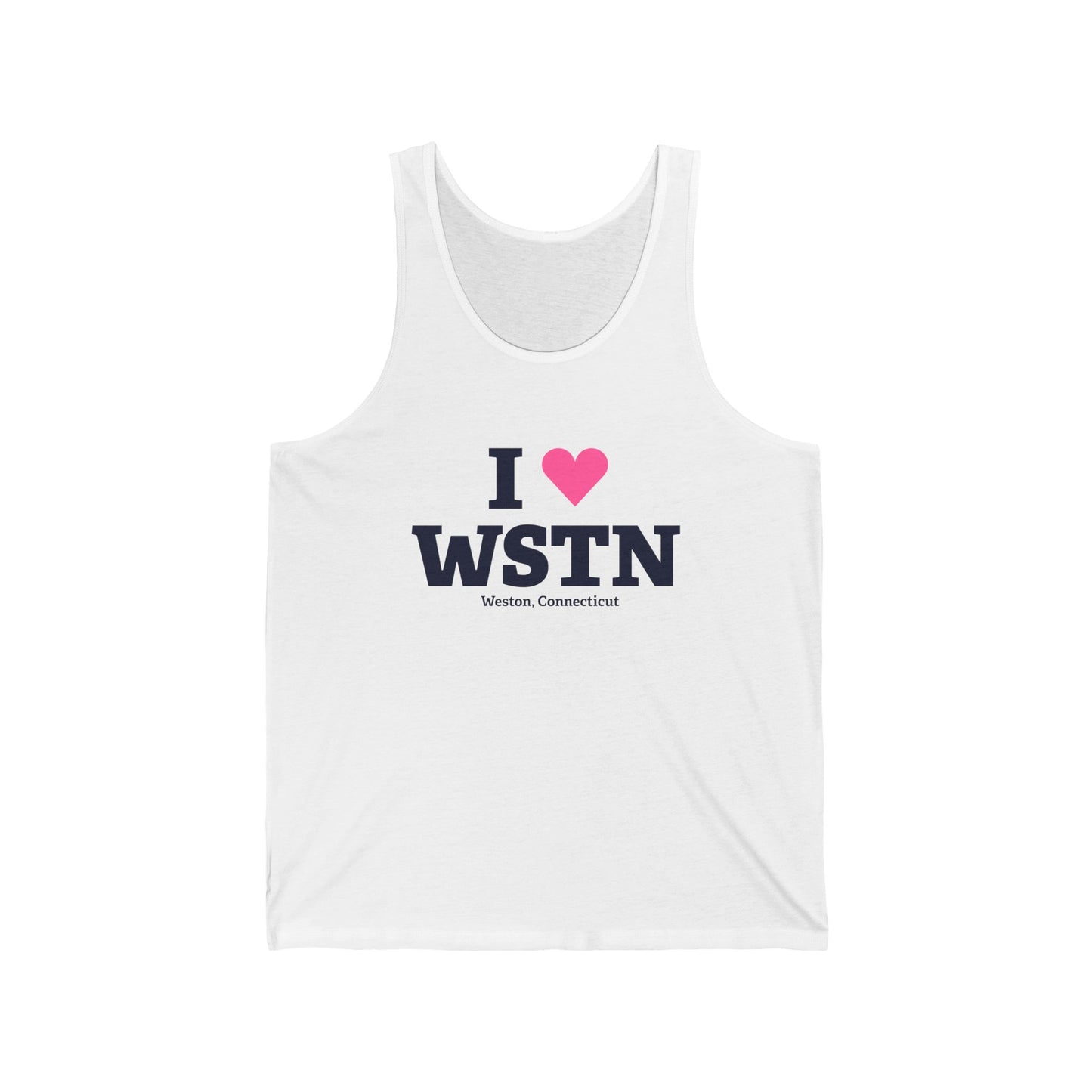I Heart WSTN Unisex Jersey Tank Top