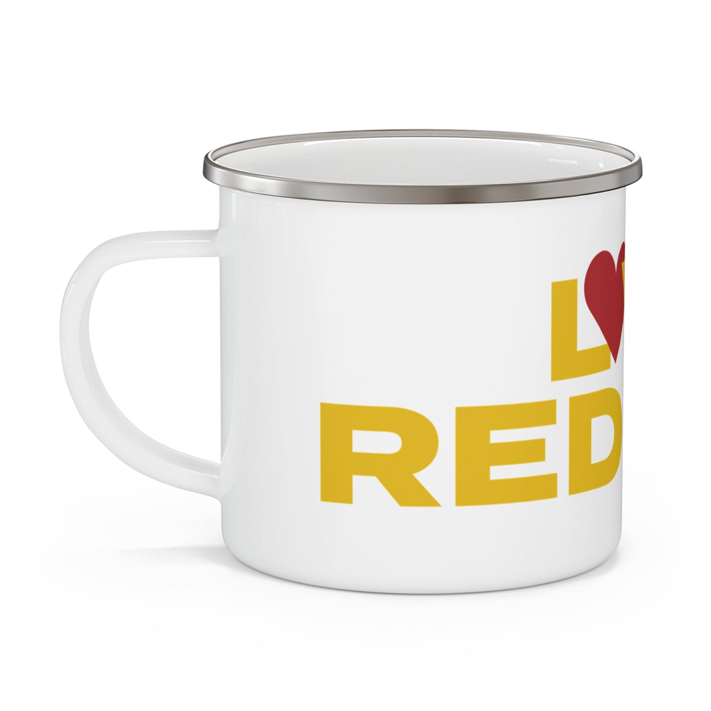 Love Redding Enamel Camping Mug