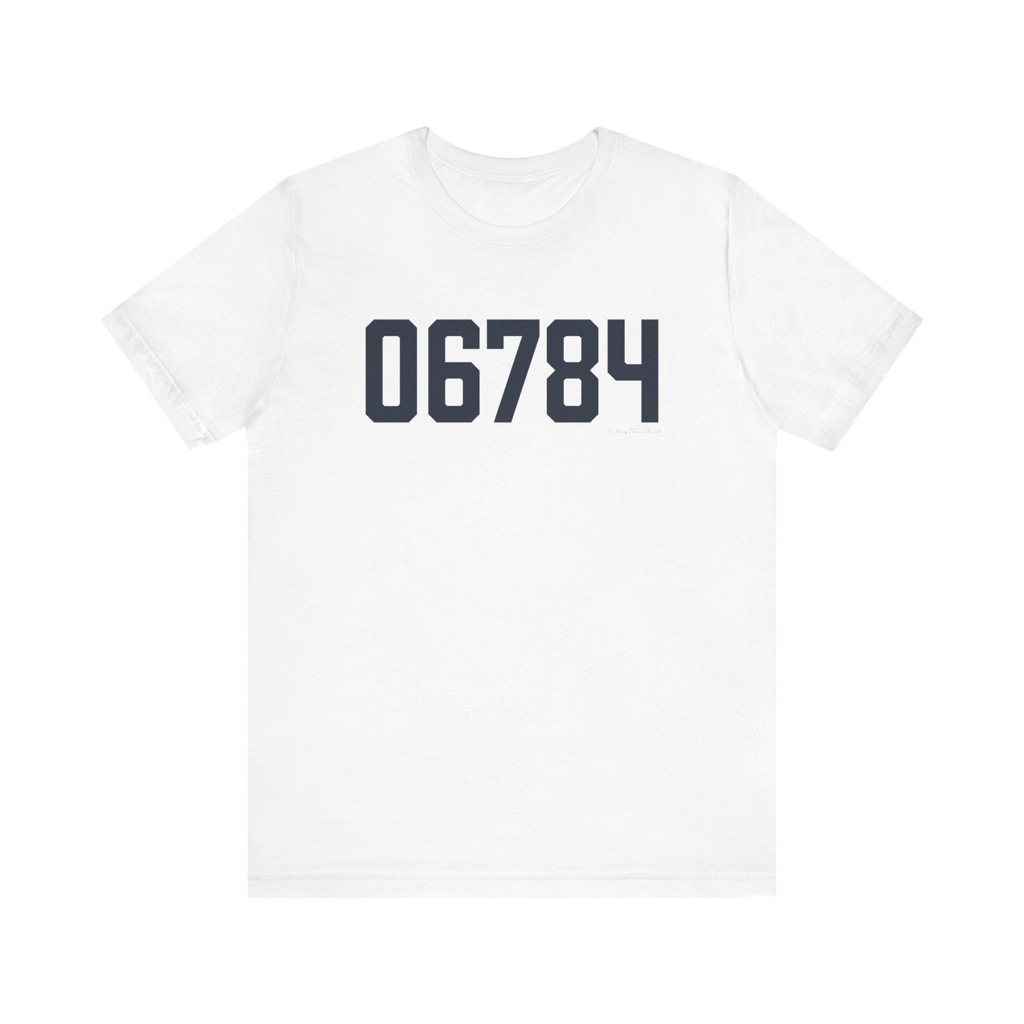 06784 Sherman Connecticut Zip Code Unisex Jersey Short Sleeve T-Shirt