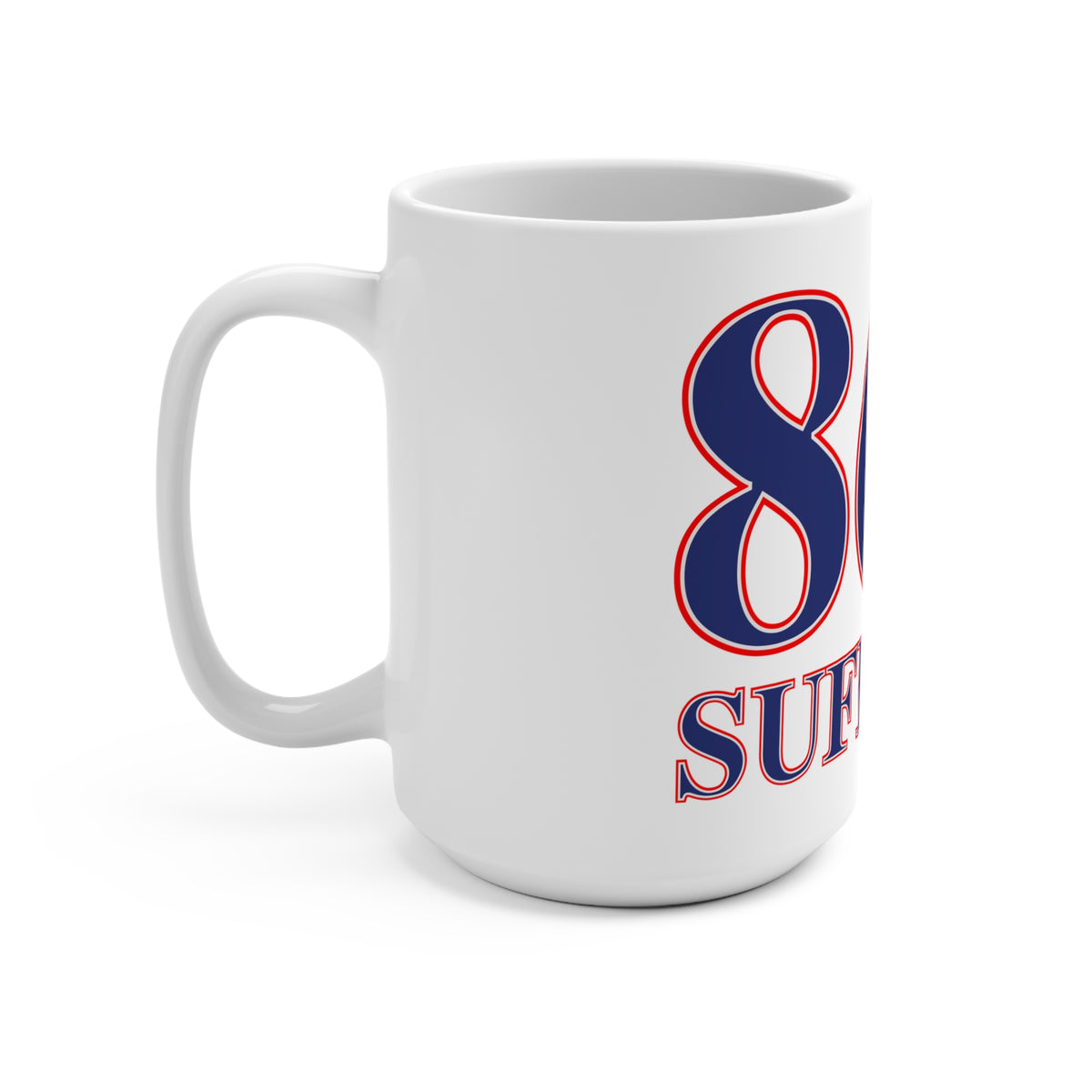 860 Suffield Red, White & Blue Mug 15oz