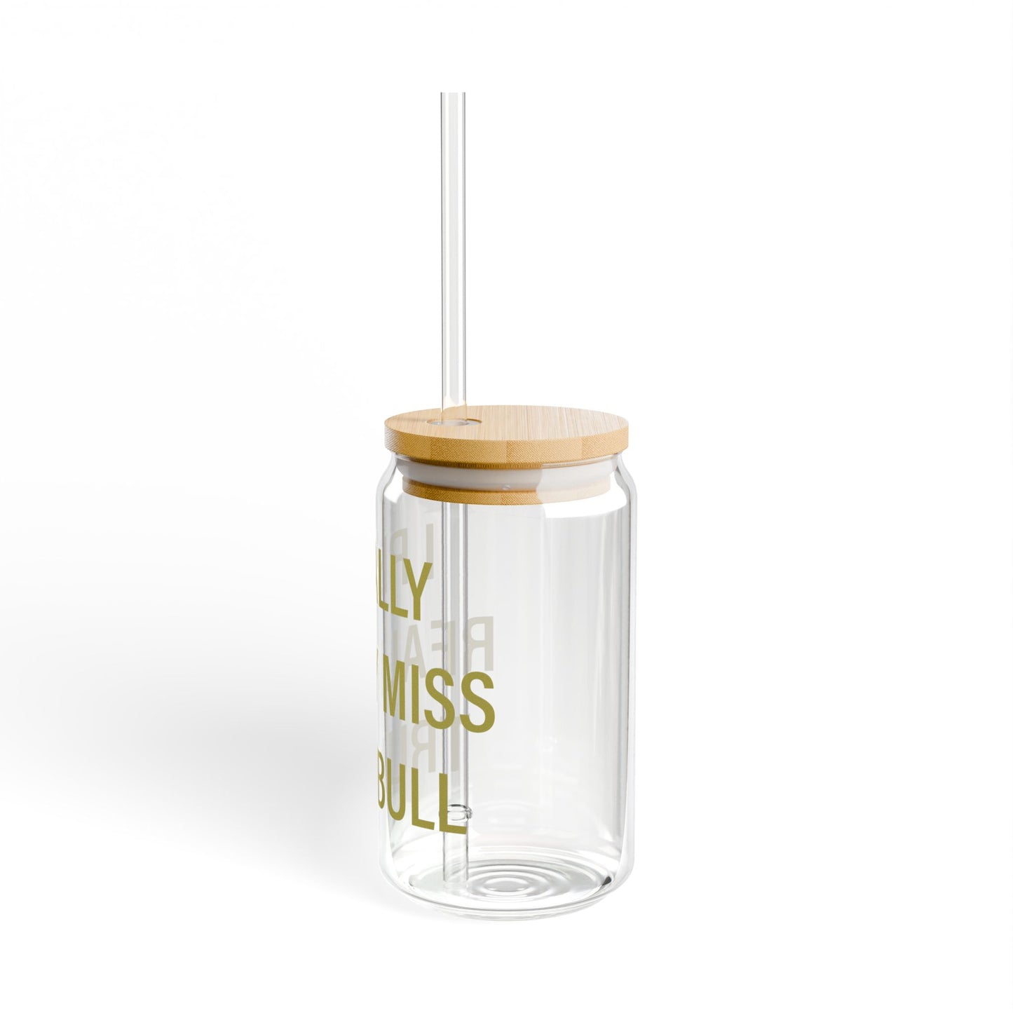 I Really Really Miss Trumbull Sipper Glass, 16oz