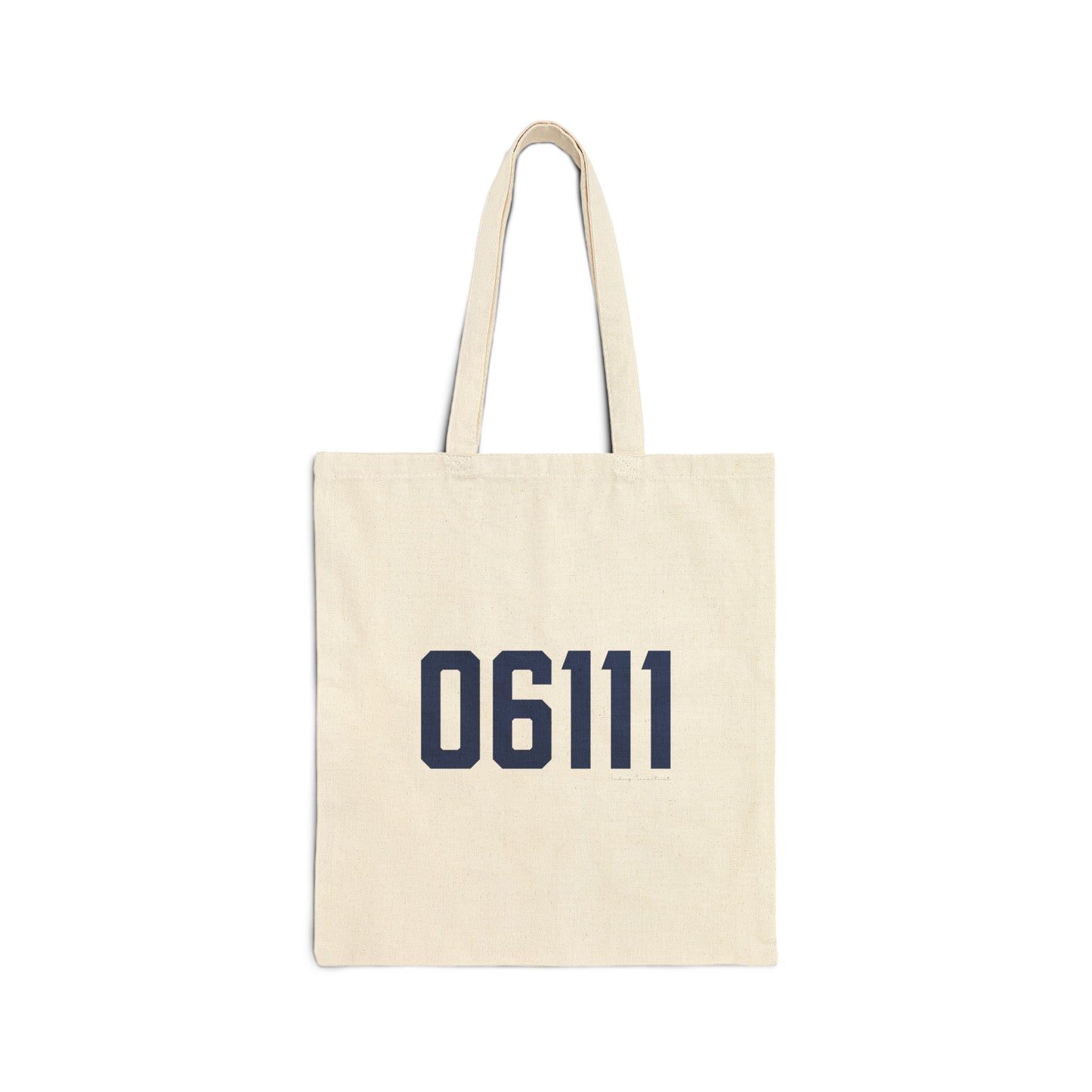 06111 Newington Connecticut Zip Code Cotton Canvas Tote Bag