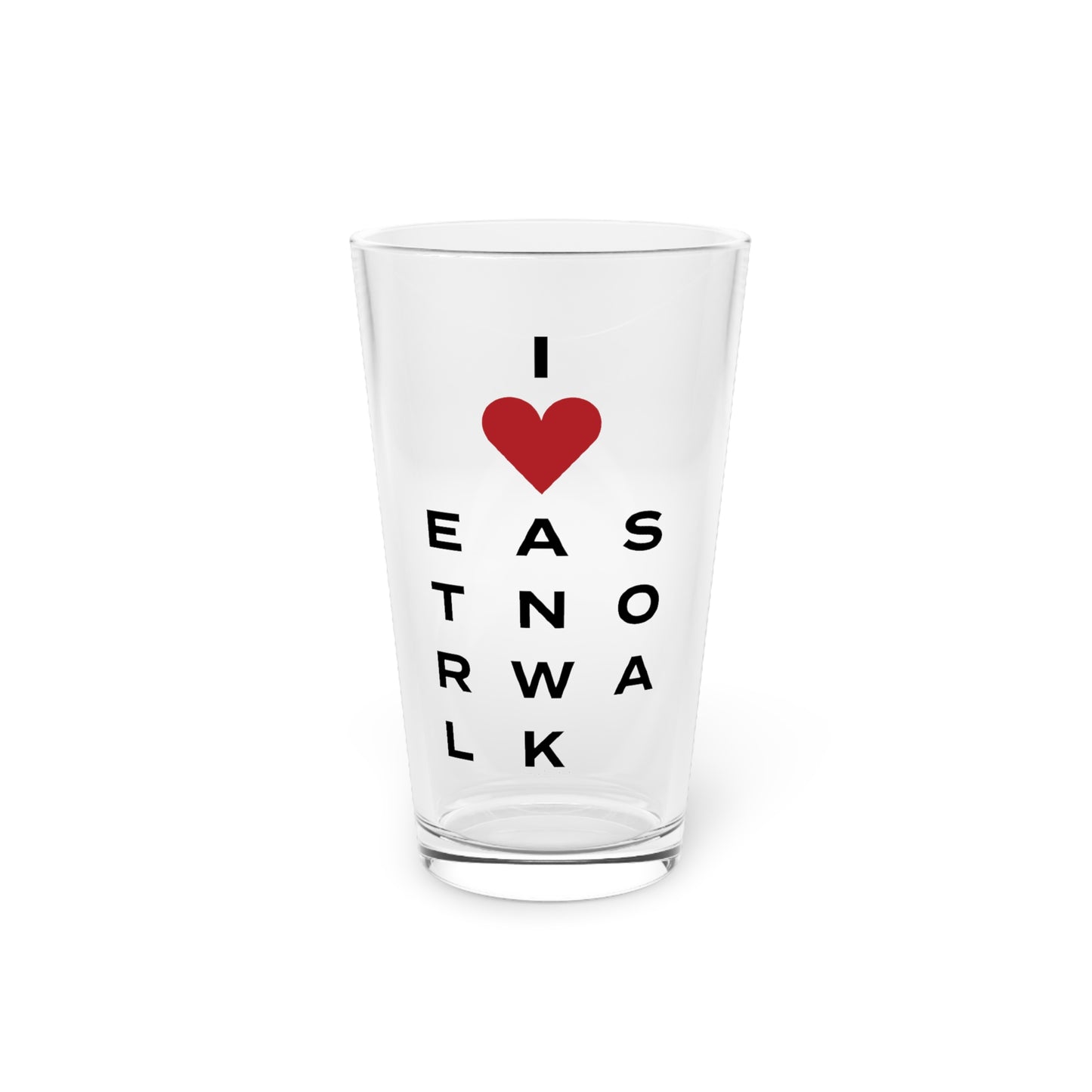 East Norwalk Vision Pint Glass, 16oz