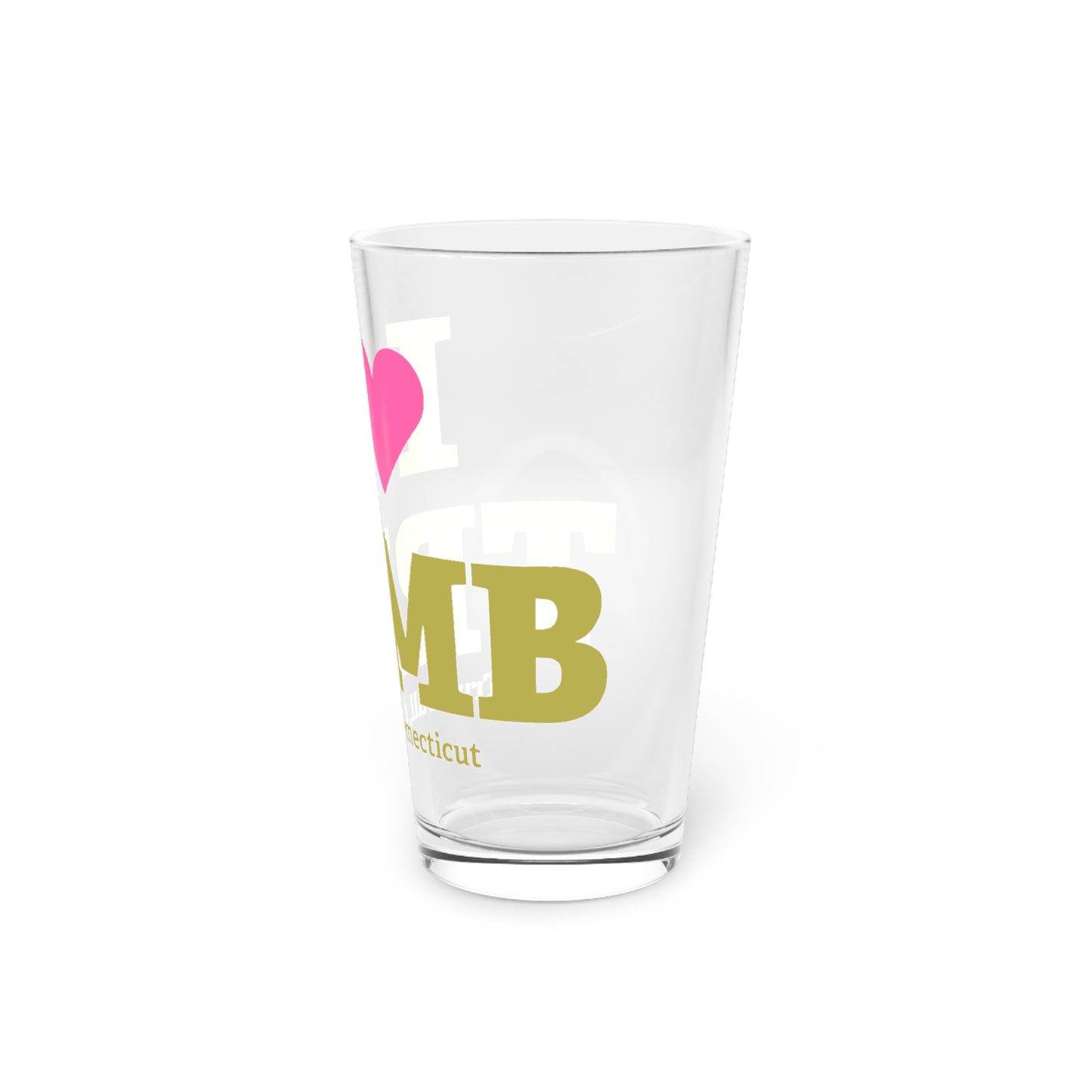 I Heart TRMB Pint Glass, 16oz