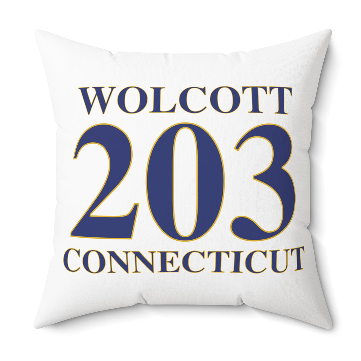 Wolcott 203 Connecticut Polyester Square Pillow