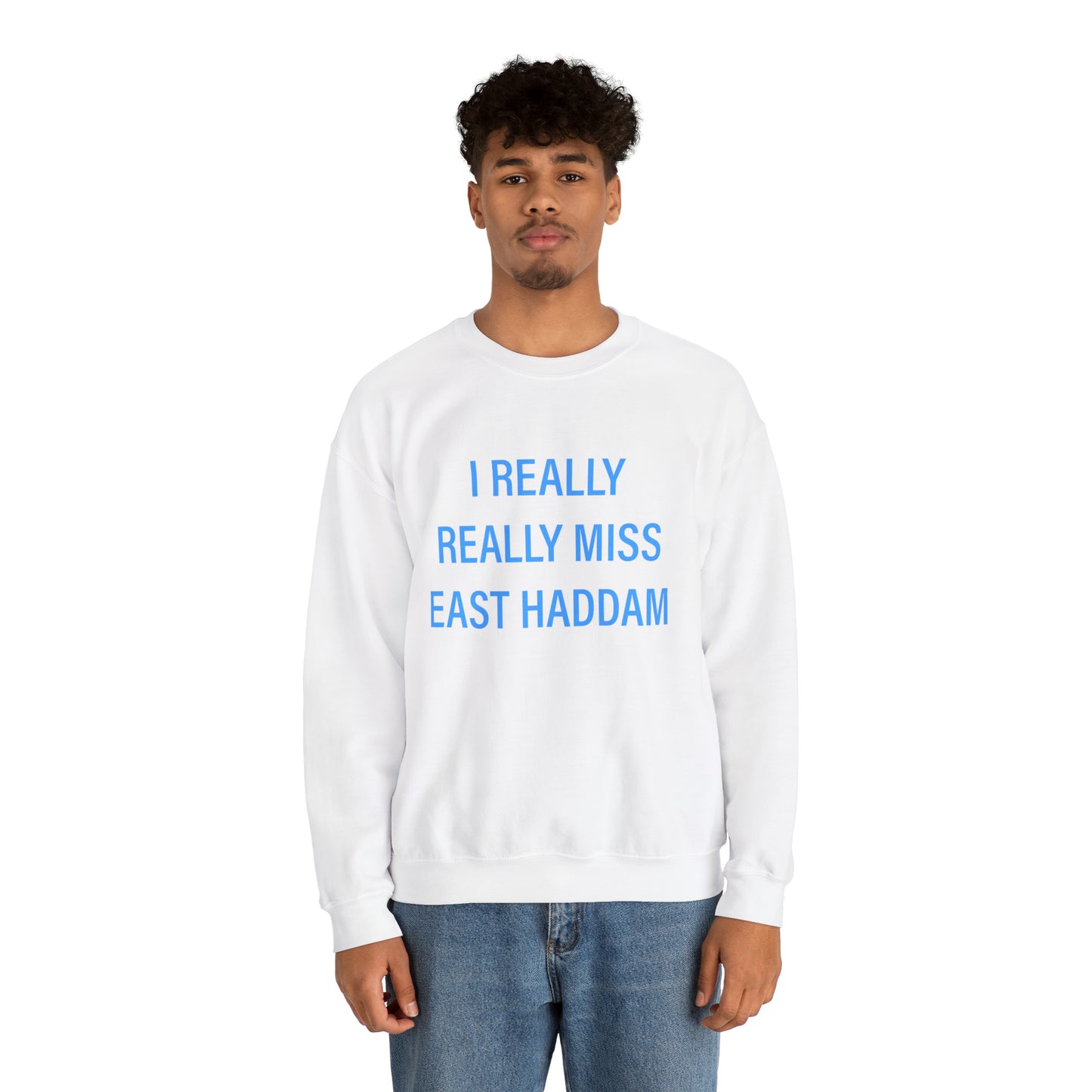I Really Really Miss East Haddam Unisex Heavy Blend™ Crewneck Sweatshirt