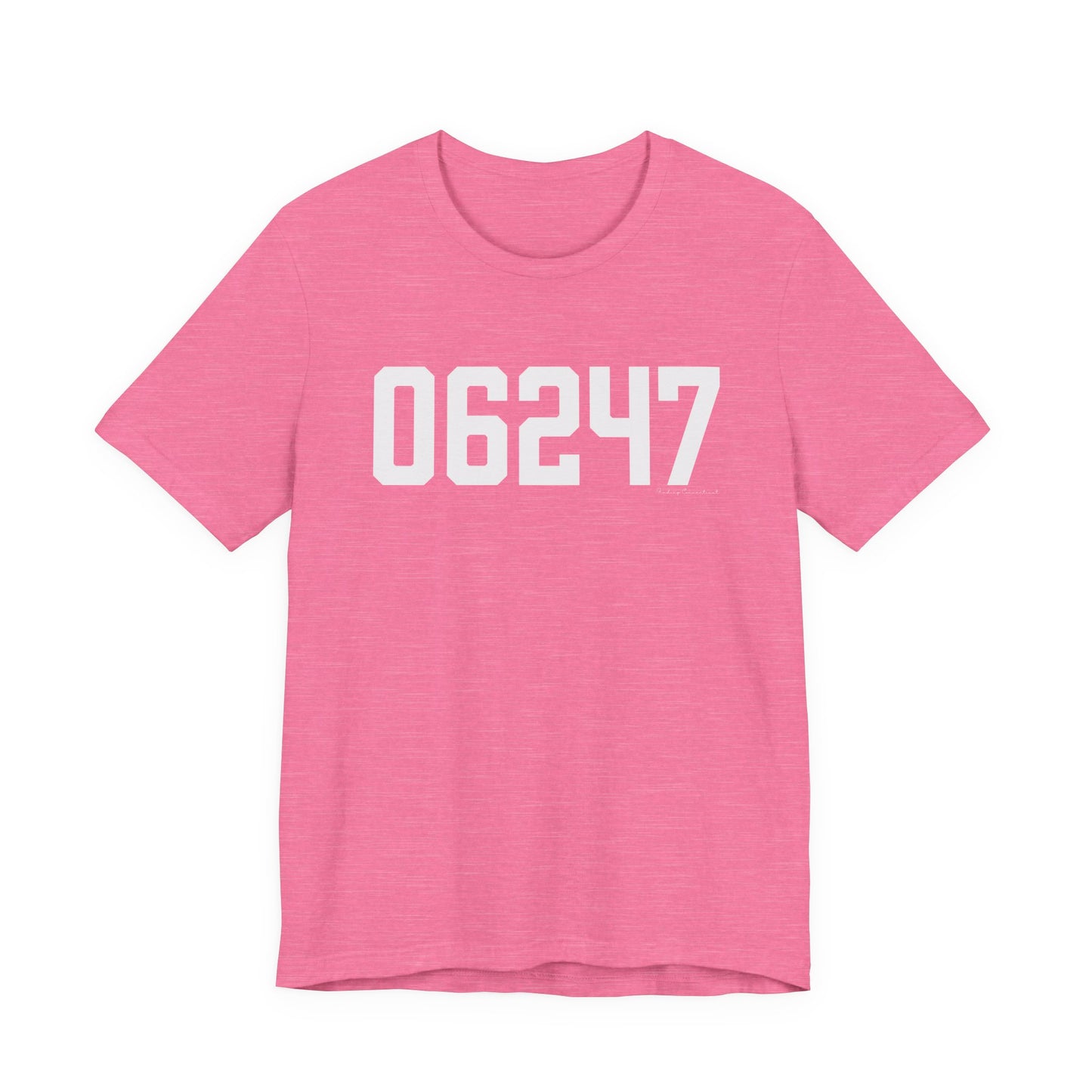 06247 Hampton CT Zip Code Unisex Jersey Short Sleeve T-Shirt
