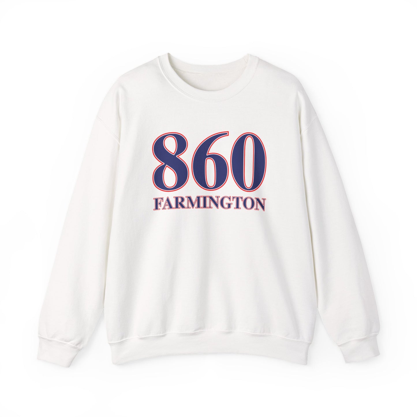 860 Farmington Red White & Blue Unisex Heavy Blend™ Crewneck Sweatshirt