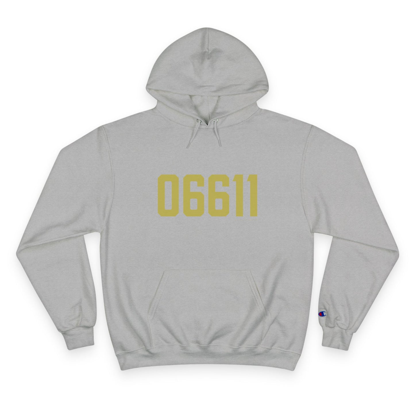 06611 Trumbull Connecticut Zip Code Champion Hoodie Sweatshirt