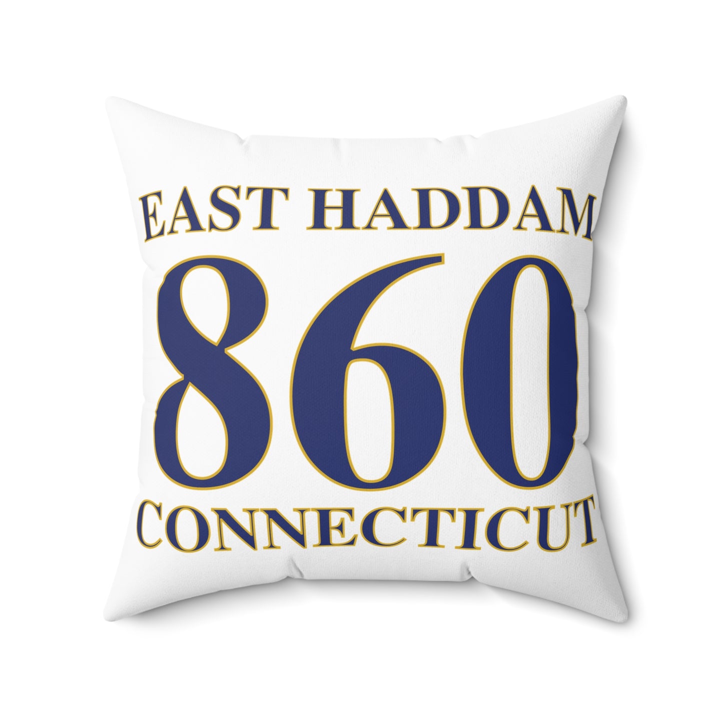 East Haddam 860 Connecticut Spun Polyester Square Pillow