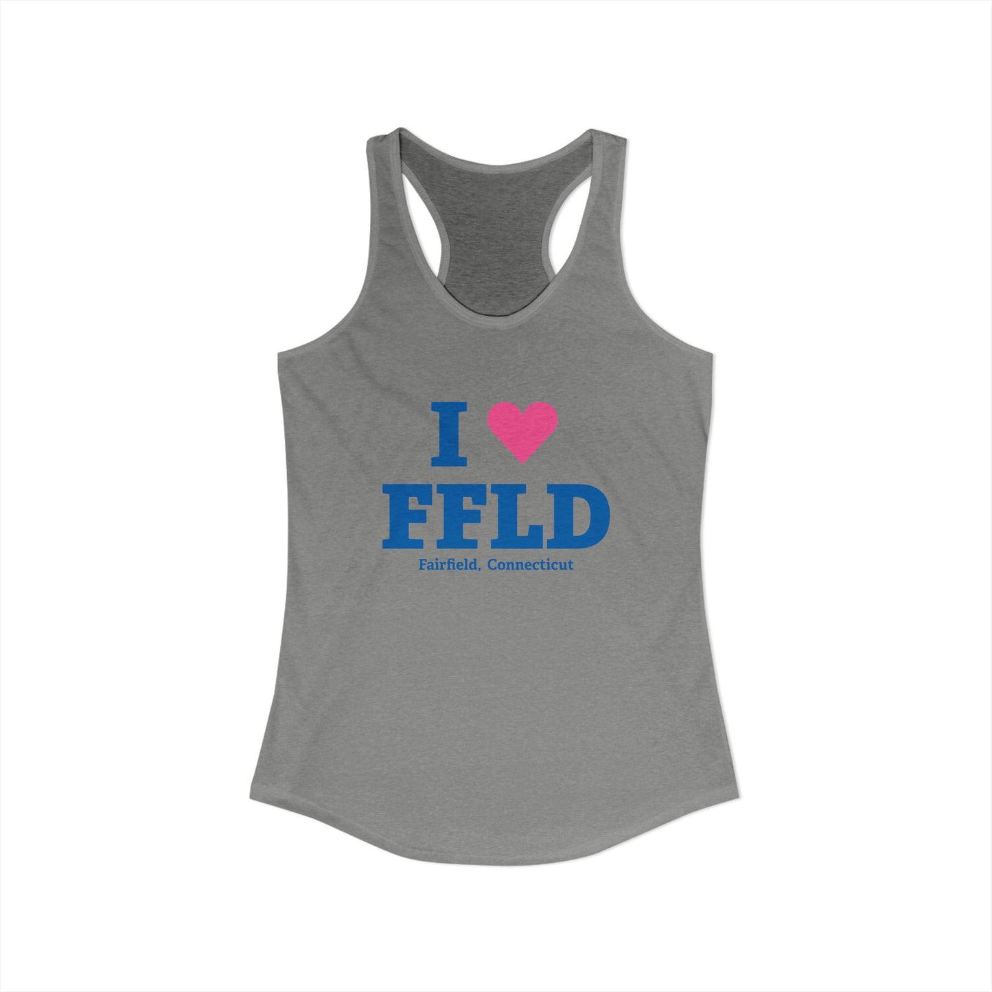 I Heart FFLD Women's Ideal Racerback Tank Top