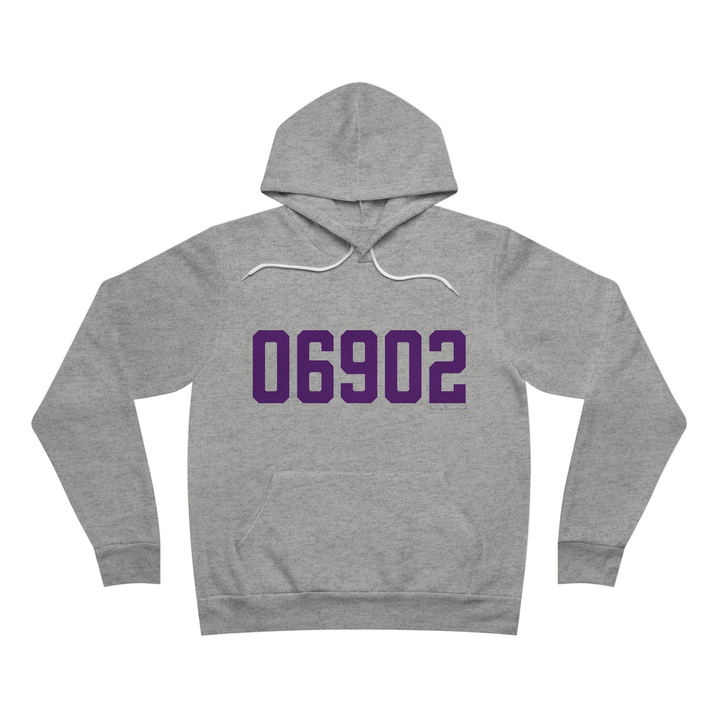 06902 Stamford Connecticut Zip Code Unisex Sponge Fleece Pullover Hoodie Sweatshirt