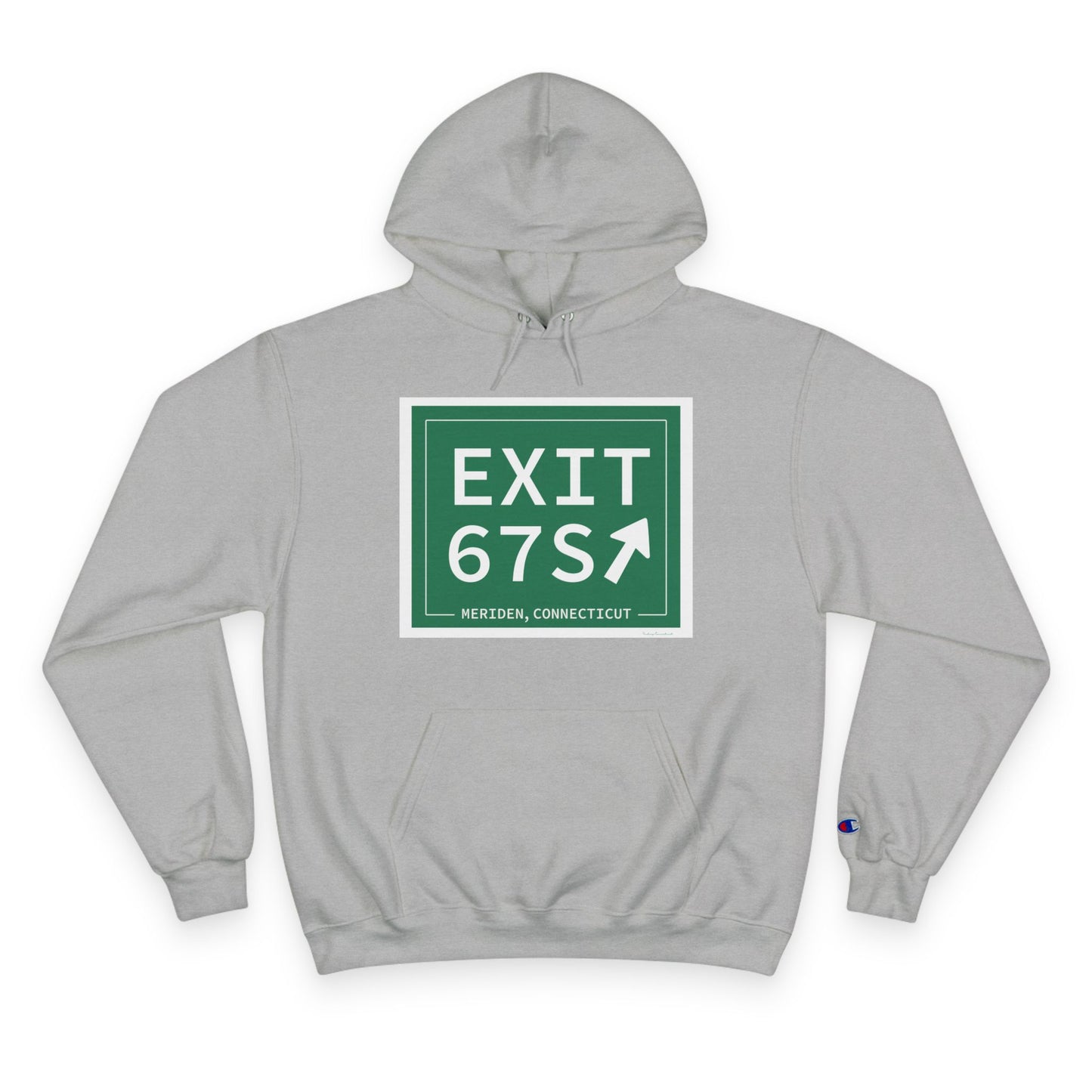 Vintage Exit 67S WCP Sign Champion Hoodie