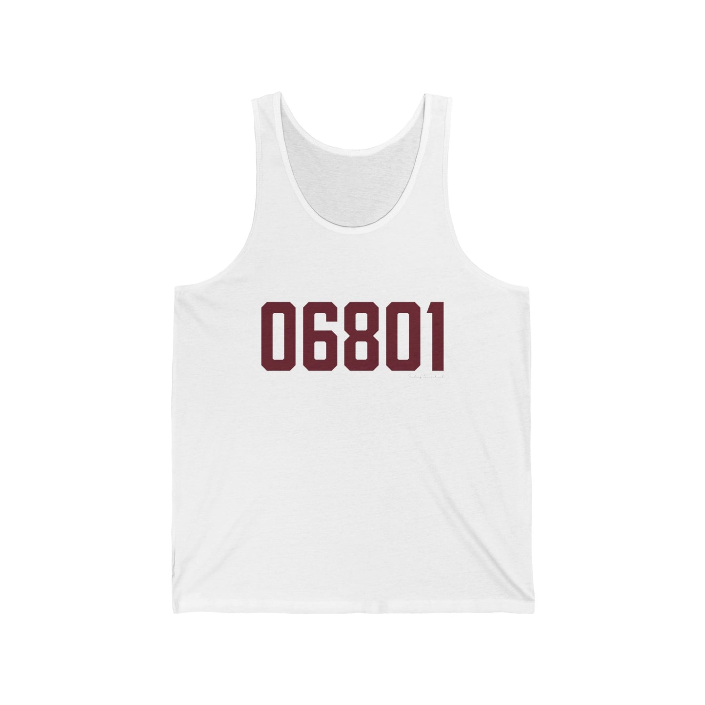 06801 Bethel Connecticut Zip Code  Unisex Jersey Tank Top