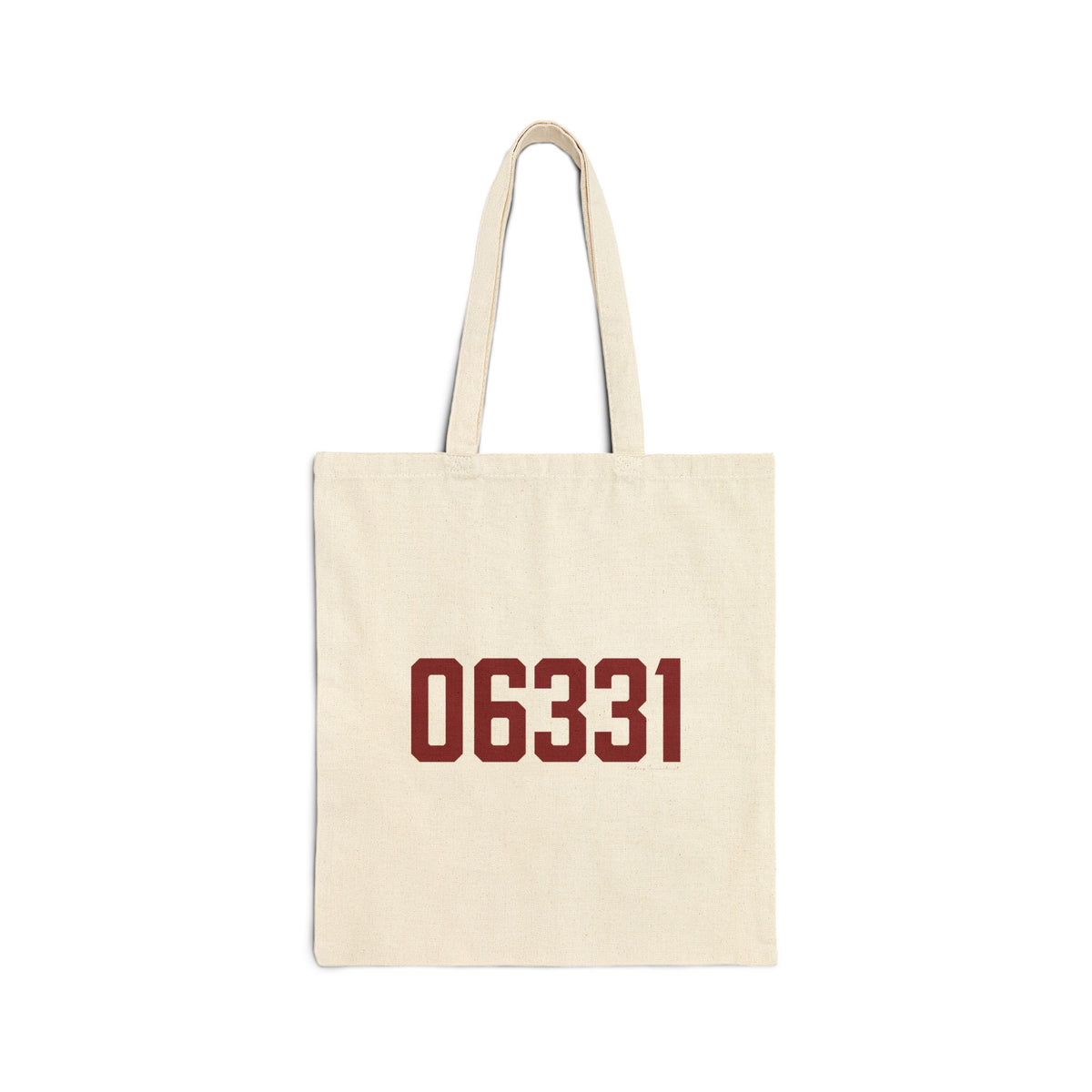 06331 Canterbury Connecticut Zip Code Cotton Canvas Tote Bag