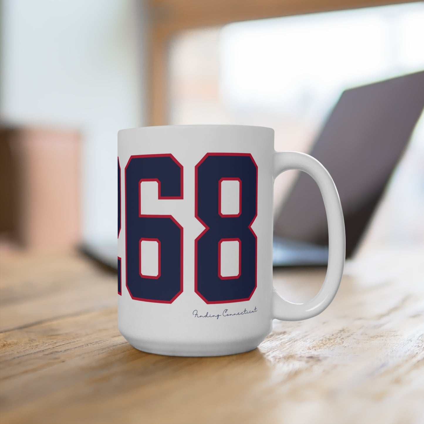06268 Storrs Connecticut Zip Code Mug 15oz