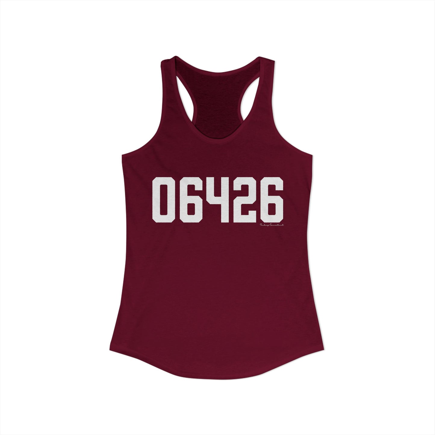 06426 Essex CT Zip Code Women's Ideal Racerback Tank Top