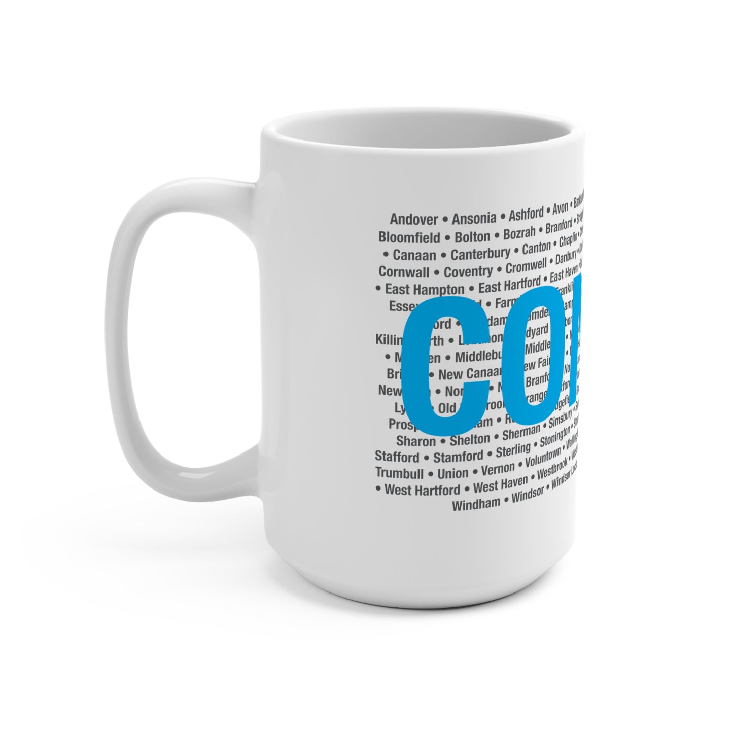 Connecticut Love Mug 15oz