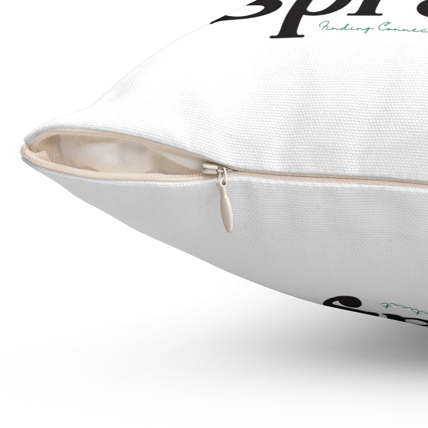 I Clover Sprague Spun Polyester Square Pillow