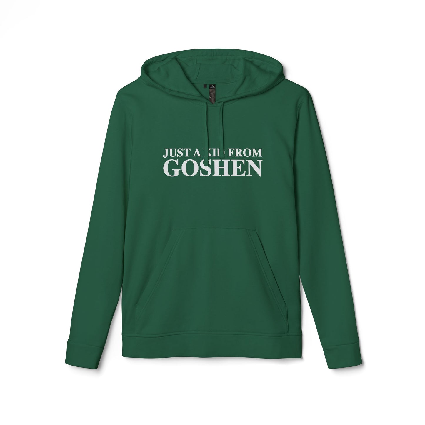 Just a kid from Goshen adidas Unisex Fleece Hoodie