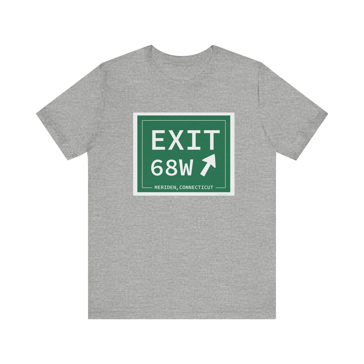 Vintage Exit 68W WCP Sign Unisex Jersey Short Sleeve T-Shirt