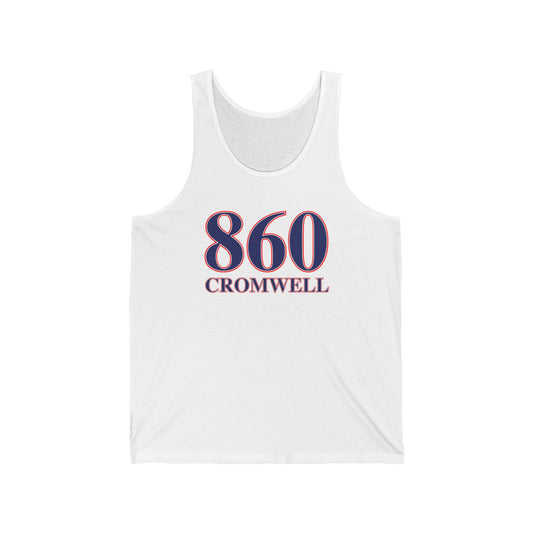 860 Coventry Red White & Blue Unisex Jersey Tank Top