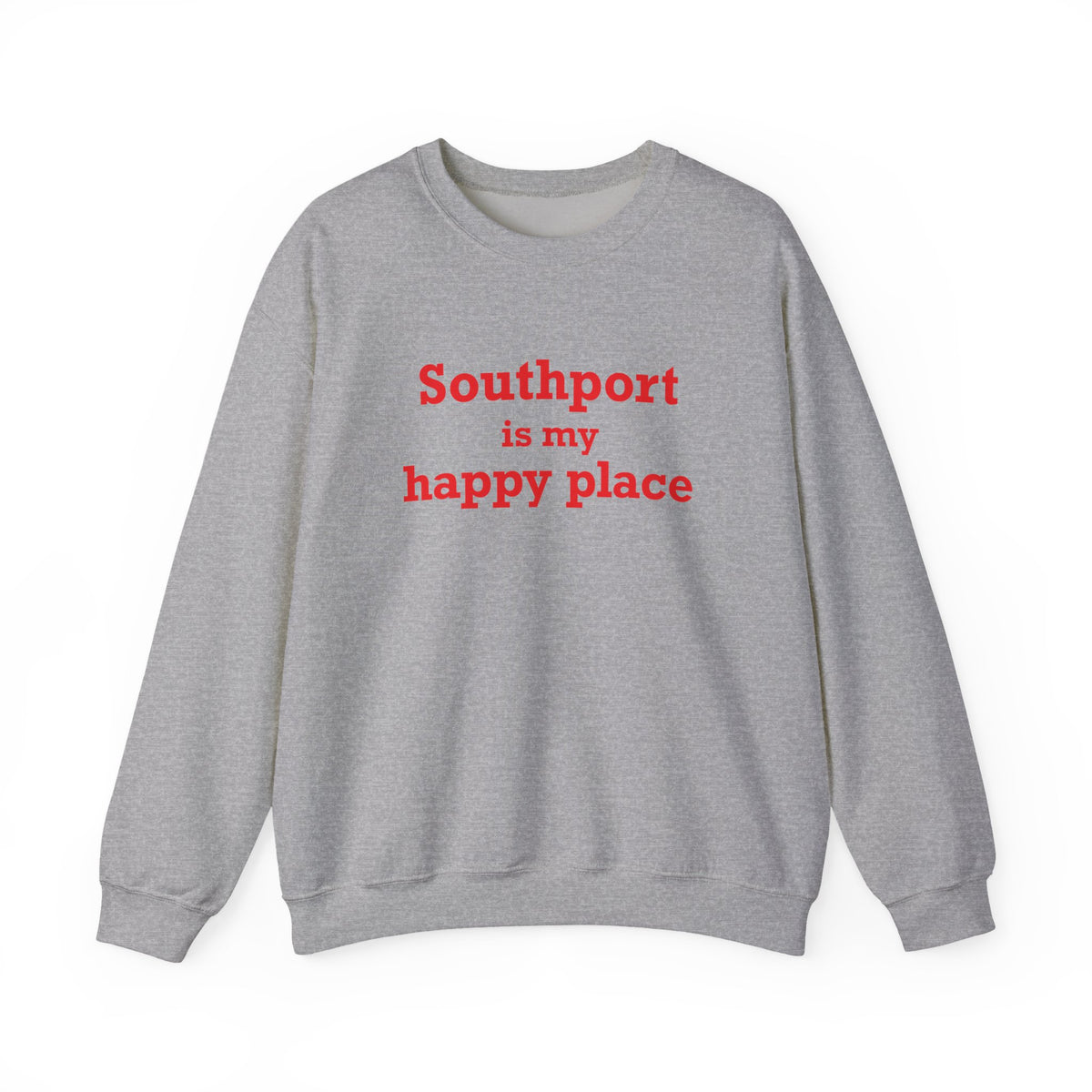Southport is My Happy Place Unisex Heavy Blend™ Crewneck Sweatshirt