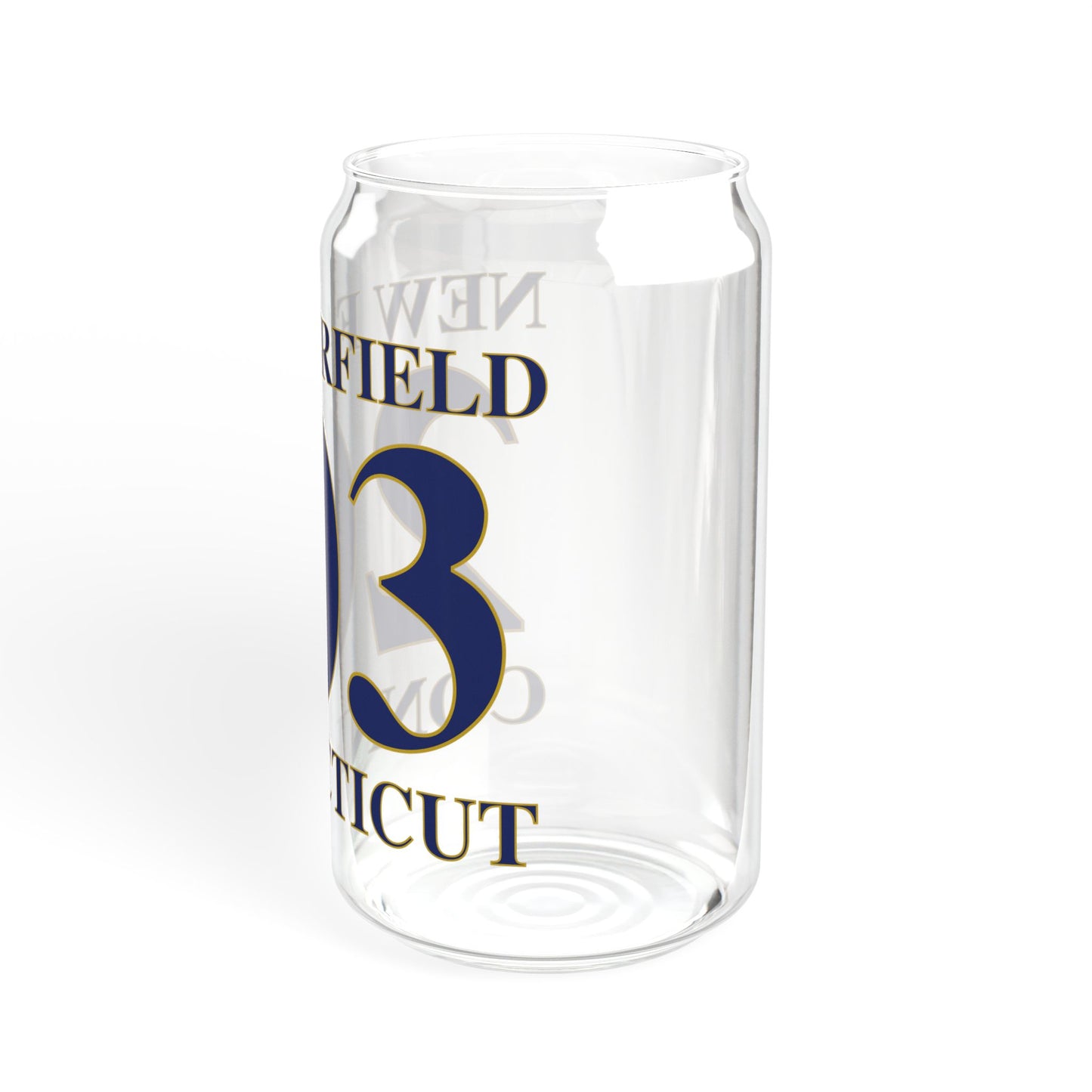 New Fairfield 203 Connecticut Sipper Glass, 16oz