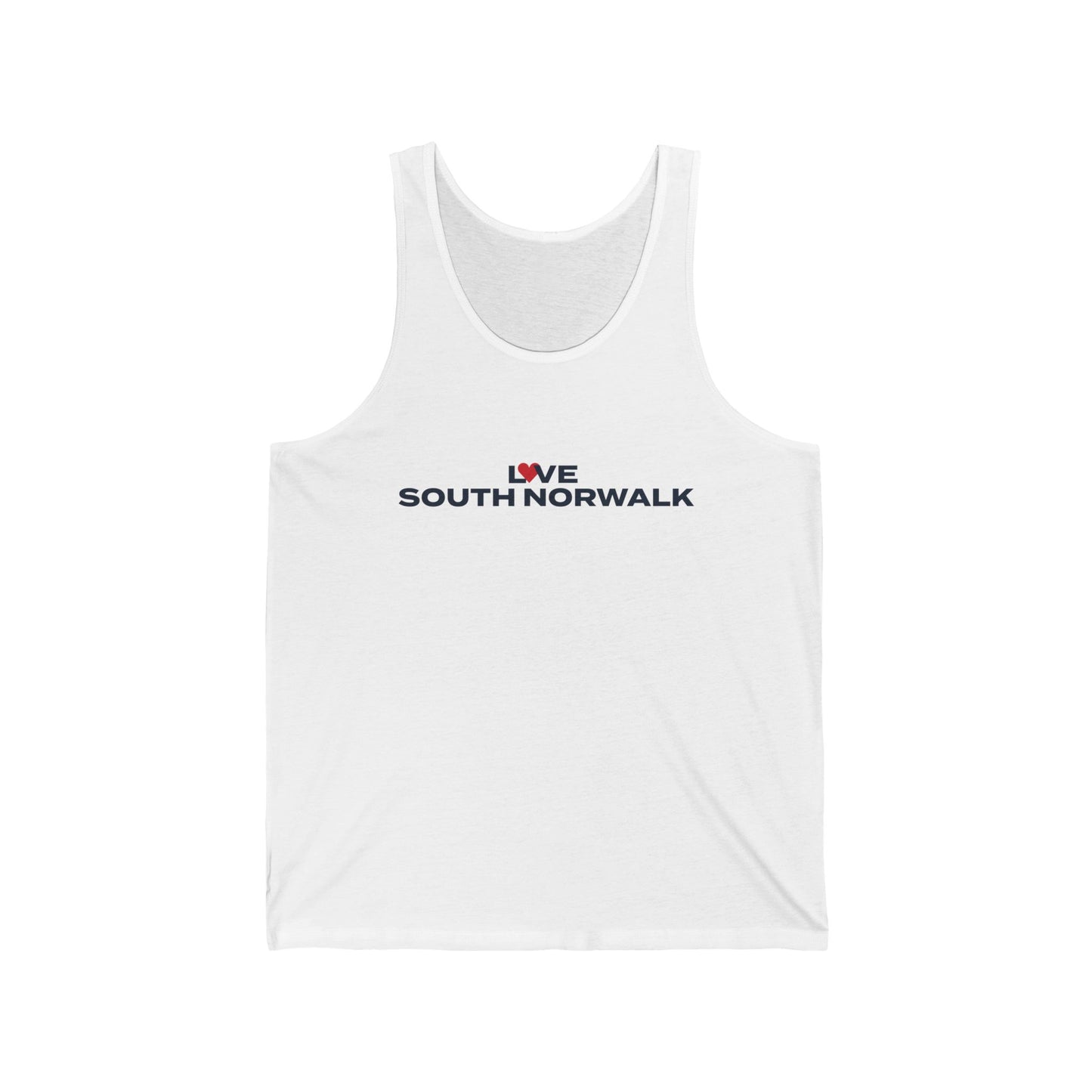 Love South Norwalk Unisex Jersey Tank Top