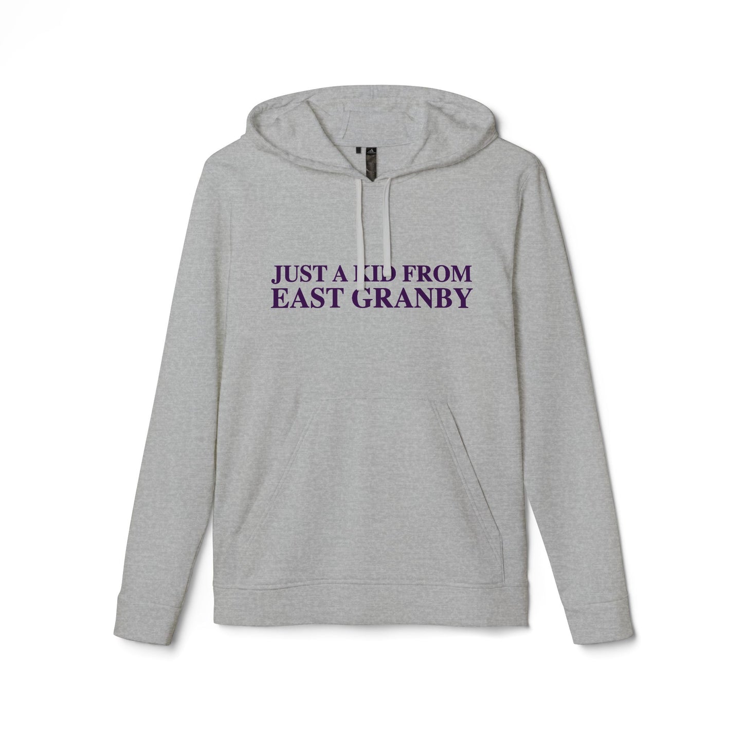 Just a kid from East Granby adidas Unisex Fleece Hoodie
