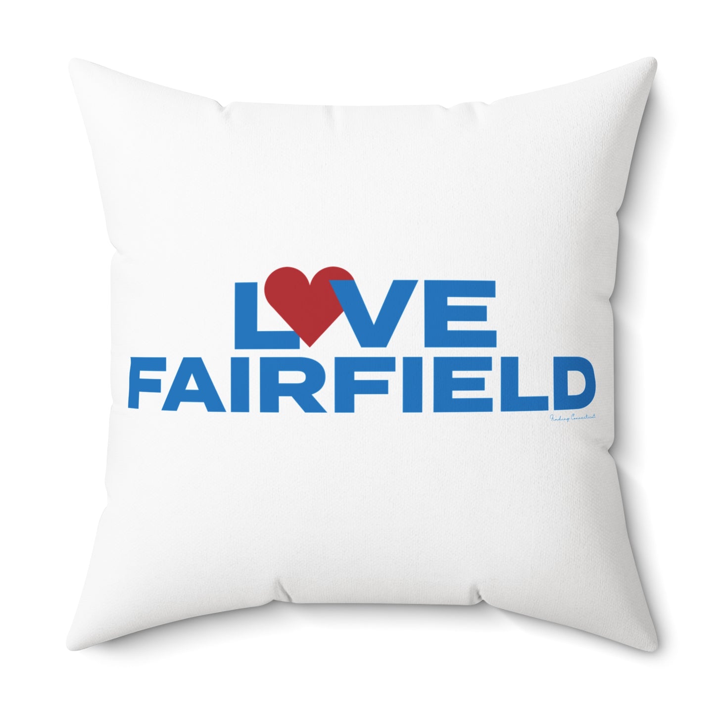 Love Fairfield Spun Polyester Square Pillow