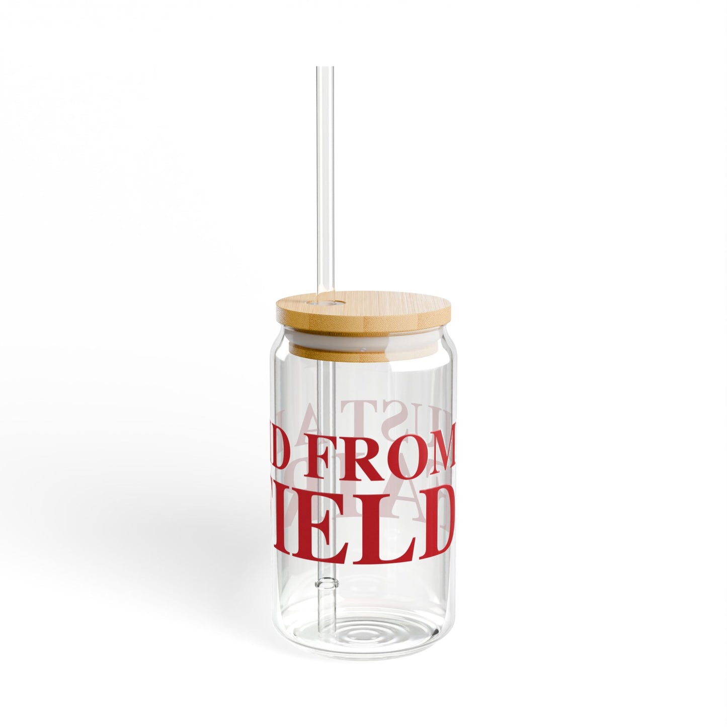 Just a kid from Fairfield Sipper Glass, 16oz