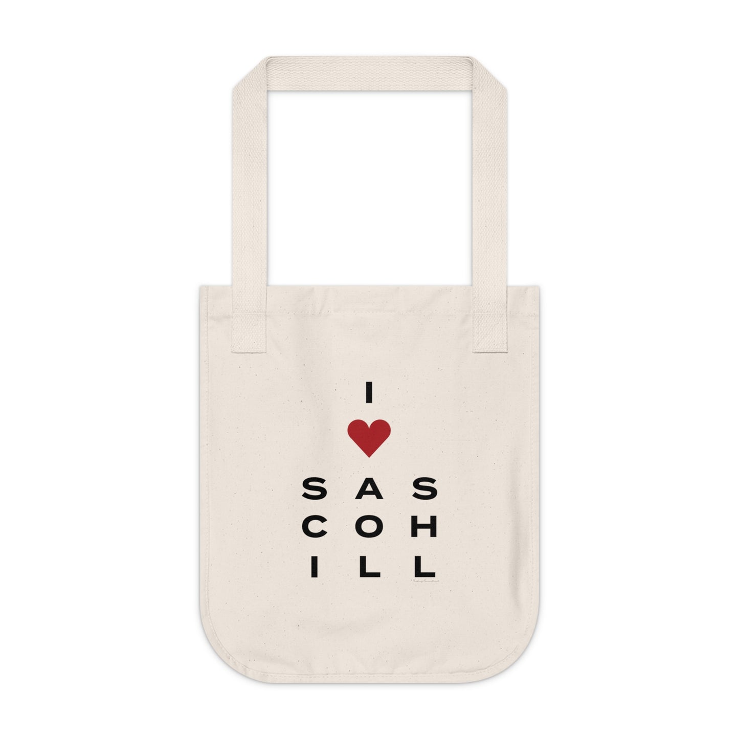 Sasco Hills Vision Organic Canvas Tote Bag