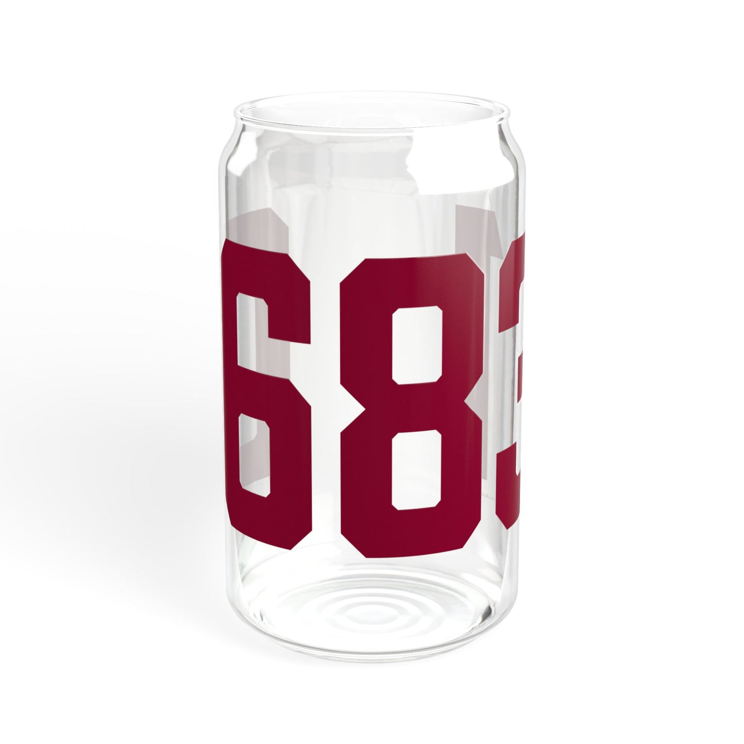 06831 - Greenwich Connecticut Zip Code Sipper Glass, 16oz
