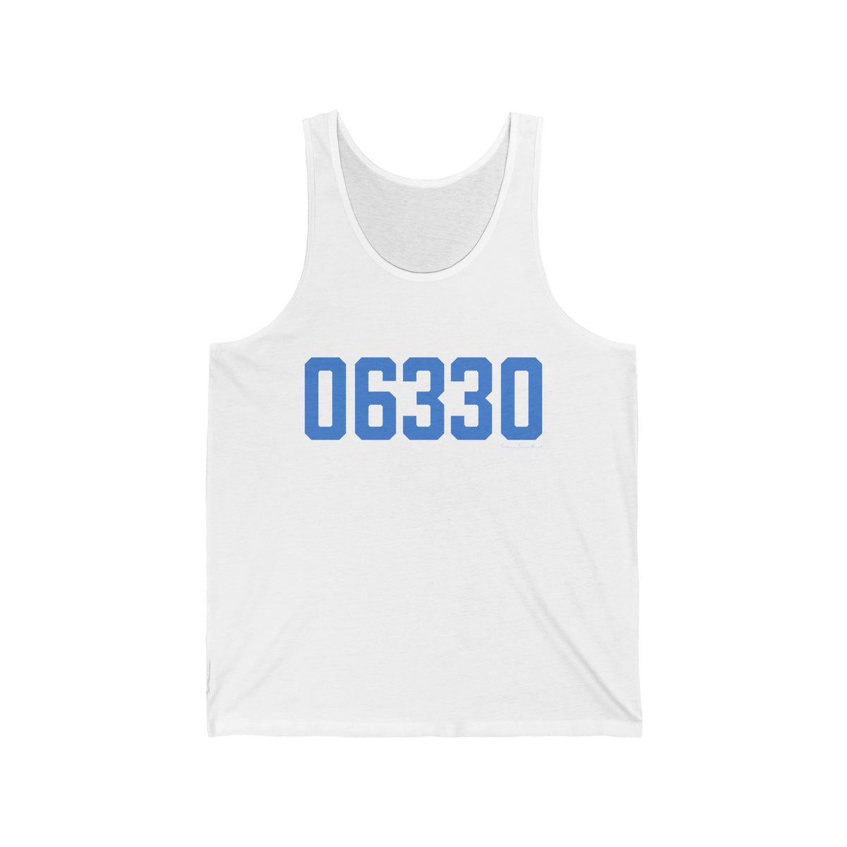 06330 Sprague Connecticut Zip Code Unisex Jersey Tank Top