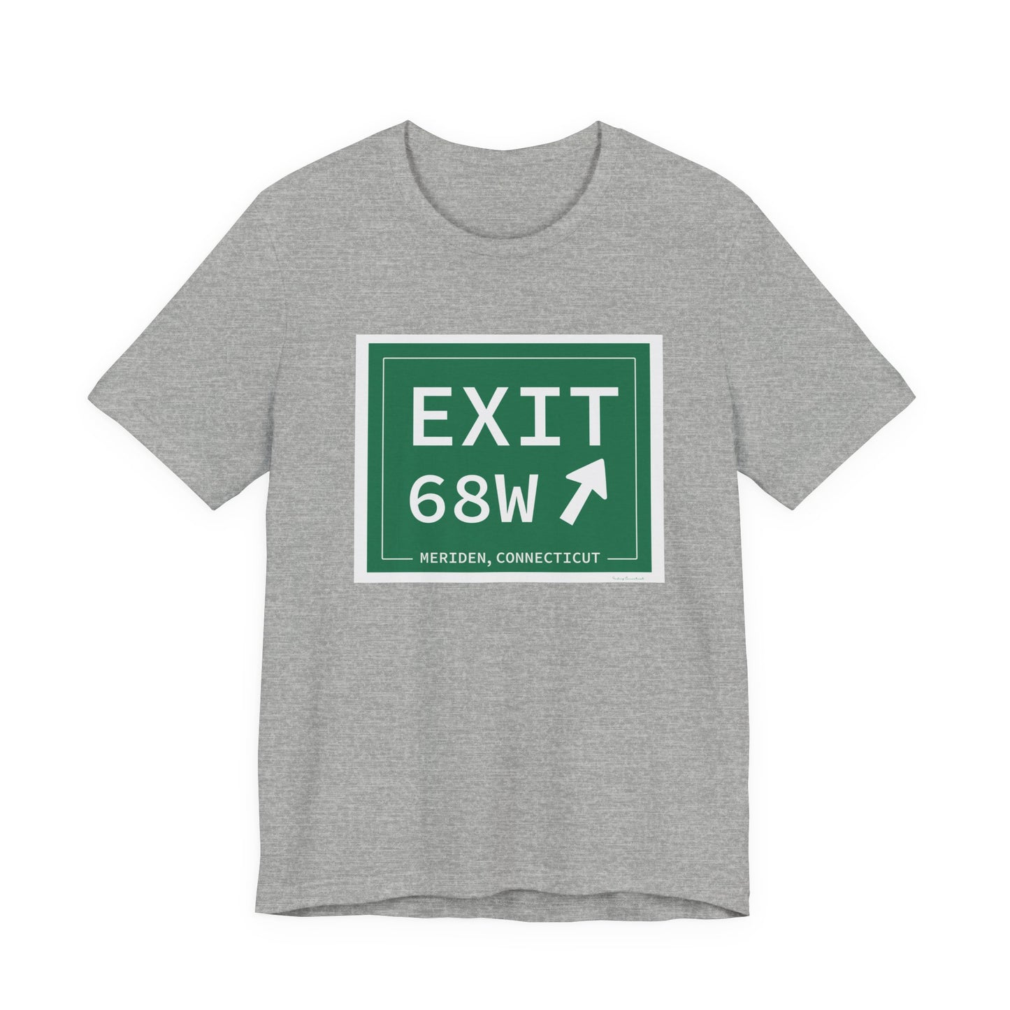Vintage Exit 68W WCP Sign Unisex Jersey Short Sleeve T-Shirt