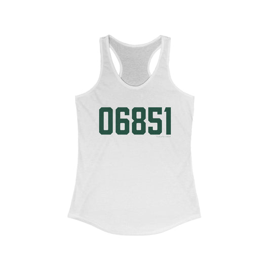 06851 Norwalk Connecticut Zip Code 
Women's Ideal Racerback Tank Top