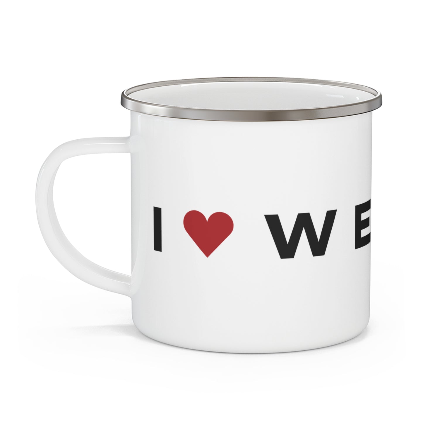 Weston Vision Enamel Camping Mug