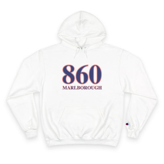 860 Marlborough Red White & Blue Champion Hoodie
