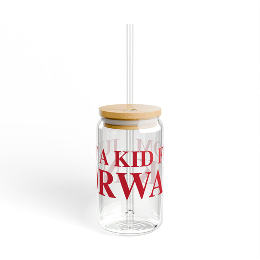 Just a kid from Norwalk Sipper Glass, 16oz