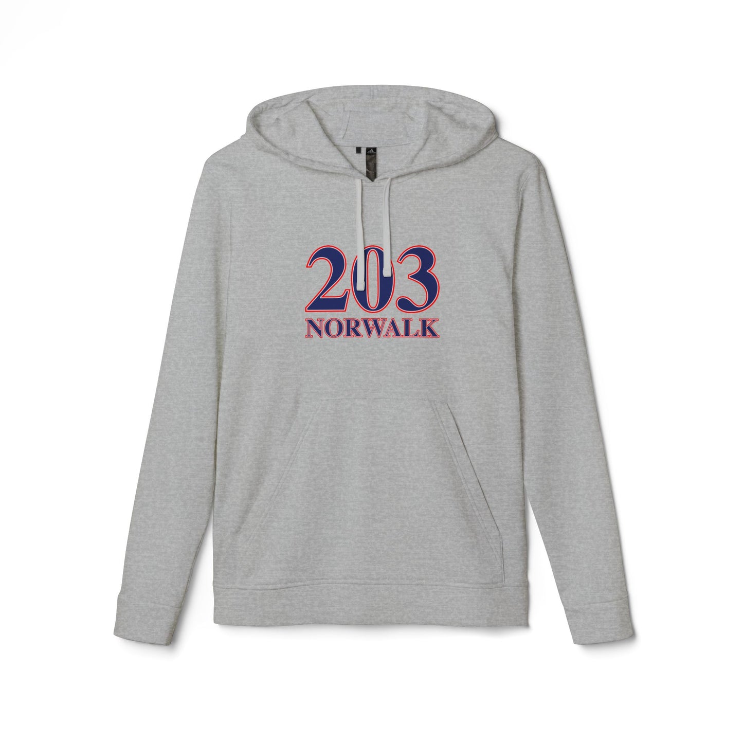 203 Norwalk Red, White & Blue adidas Unisex Fleece Hoodie