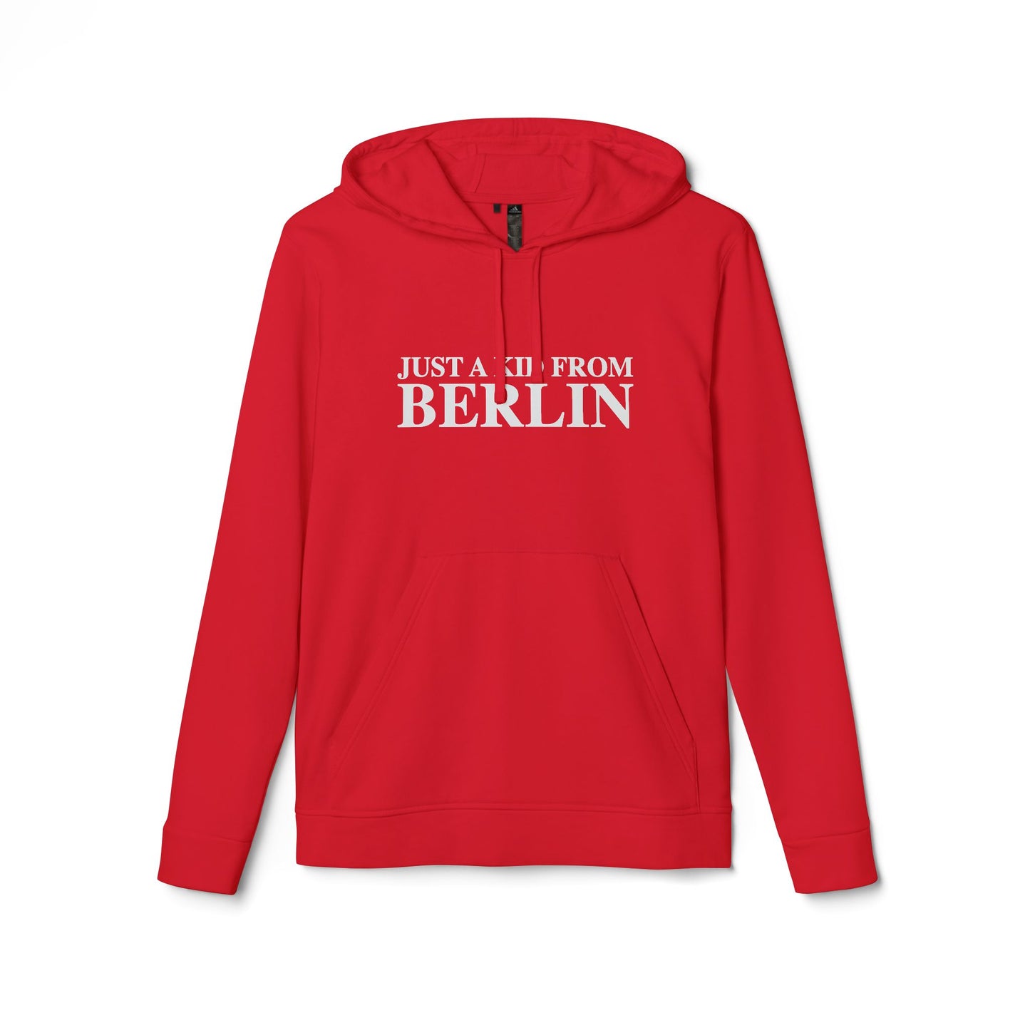 Just a kid from Berlin adidas Unisex Fleece Hoodie