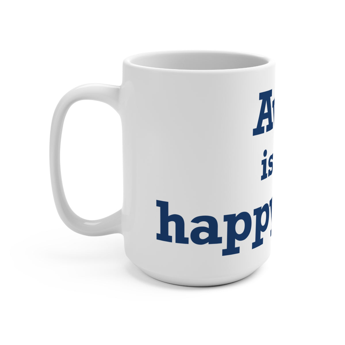 Avon is My Happy Place Zip Code Mug 15oz