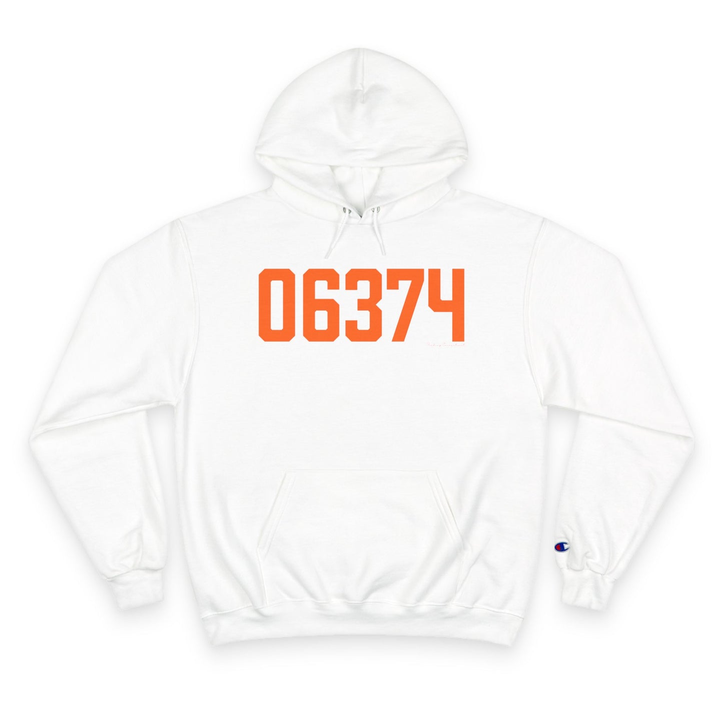 06374 Plainfield Connecticut Zip Code Champion Hoodie