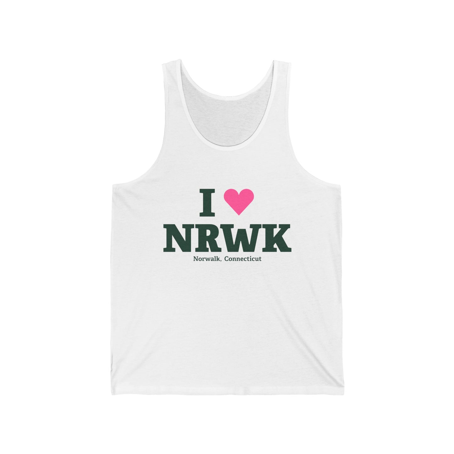 I Heart NRWK Unisex Jersey Tank Top