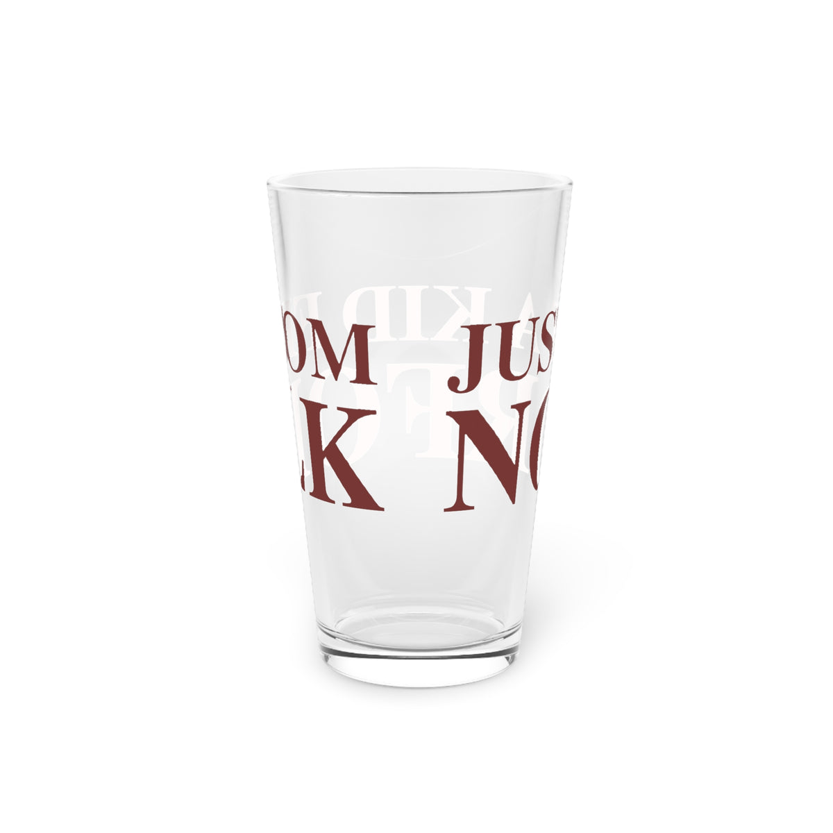 Just a kid from Norfolk Pint Glass, 16oz