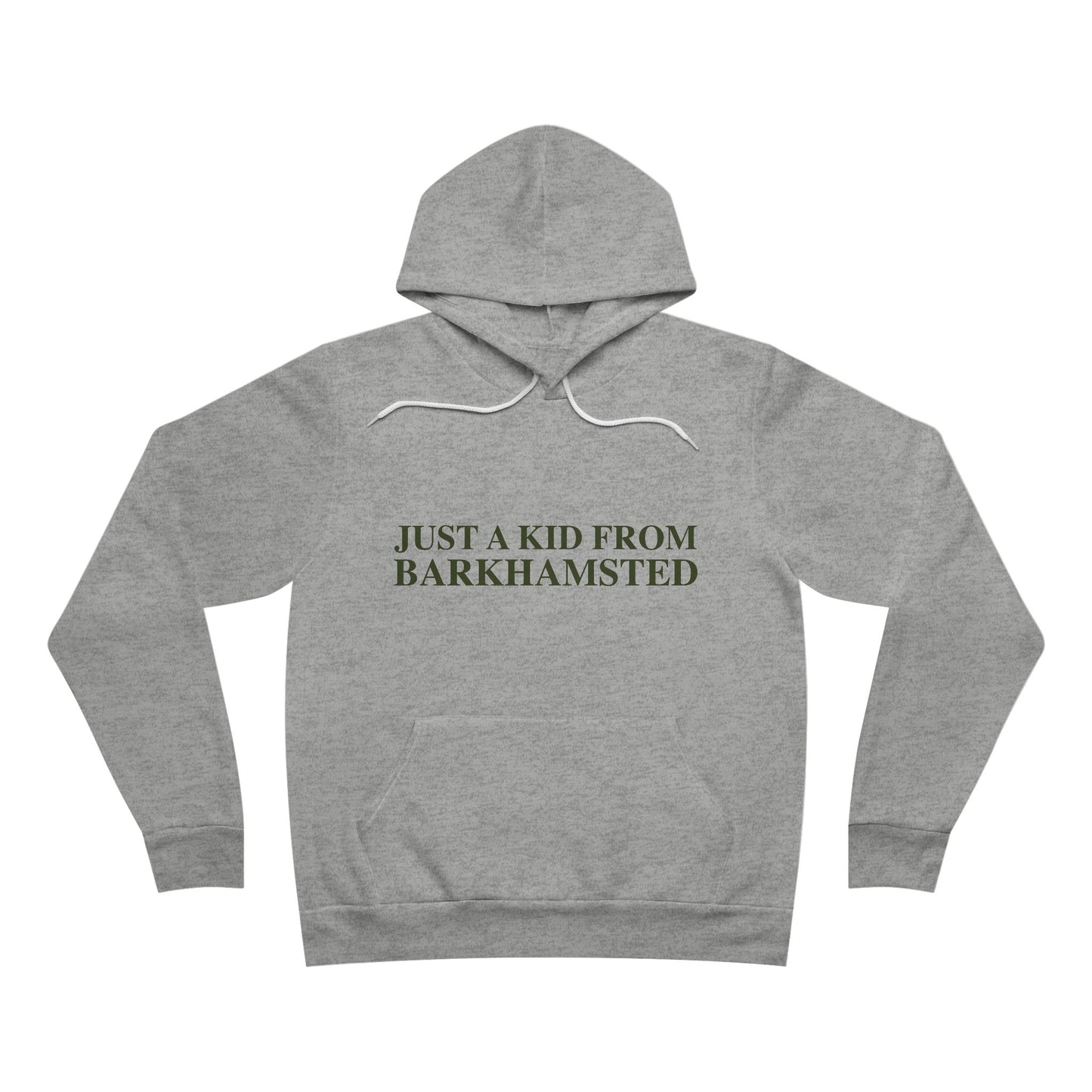 Just a kid from Barkhamsted Unisex Sponge Fleece Pullover Hoodie