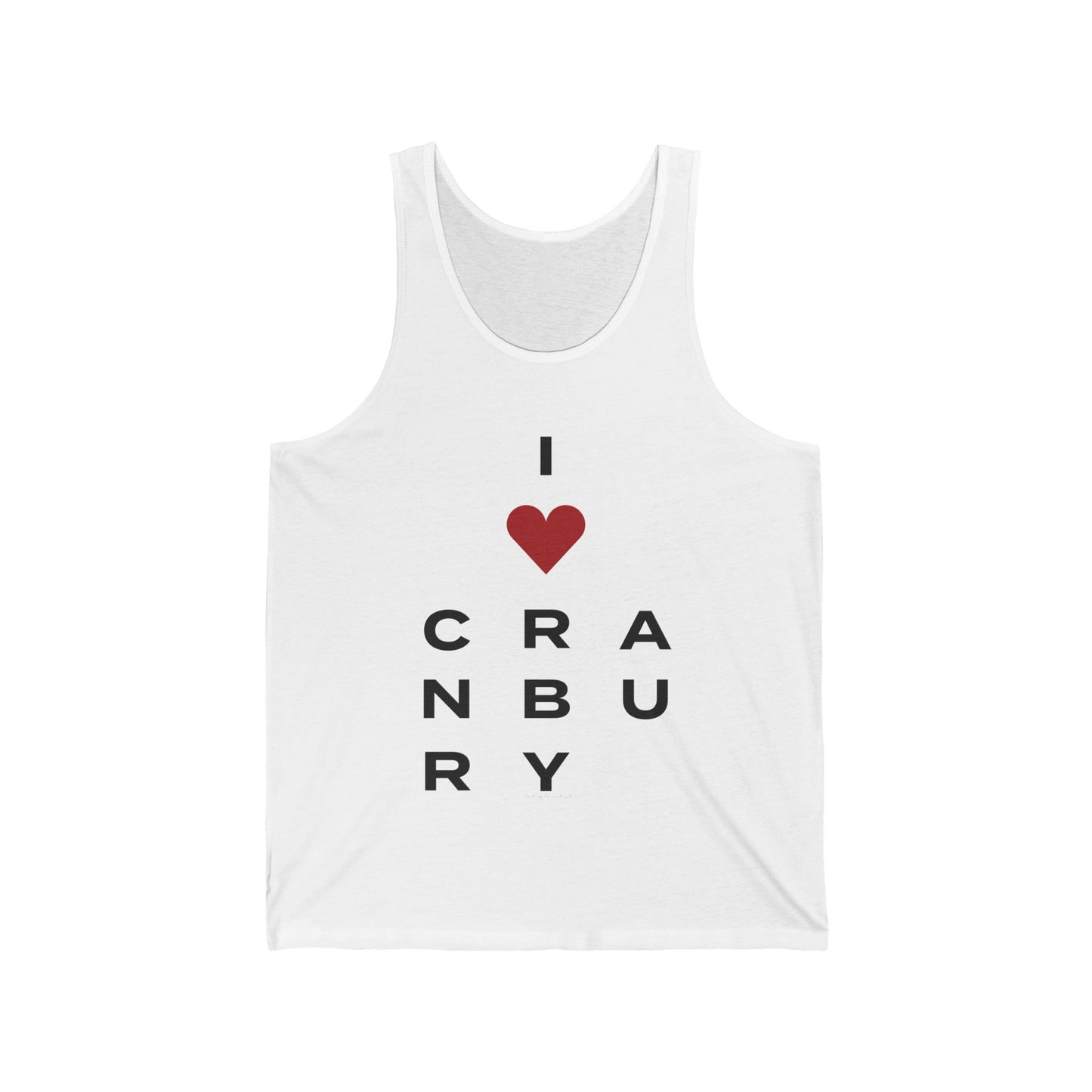 Cranbury Vision Unisex Jersey Tank Top
