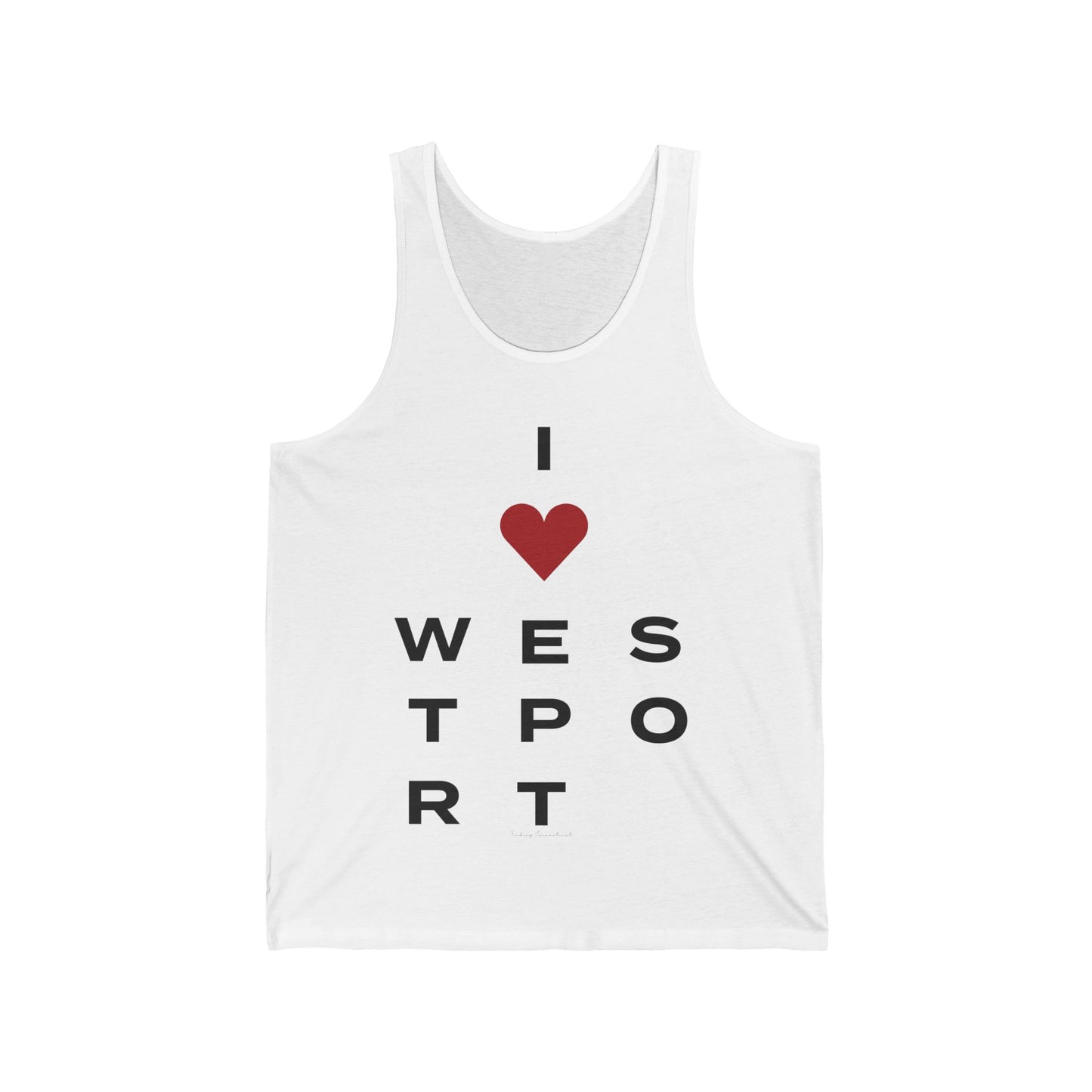Westport Vision Unisex Jersey Tank Top